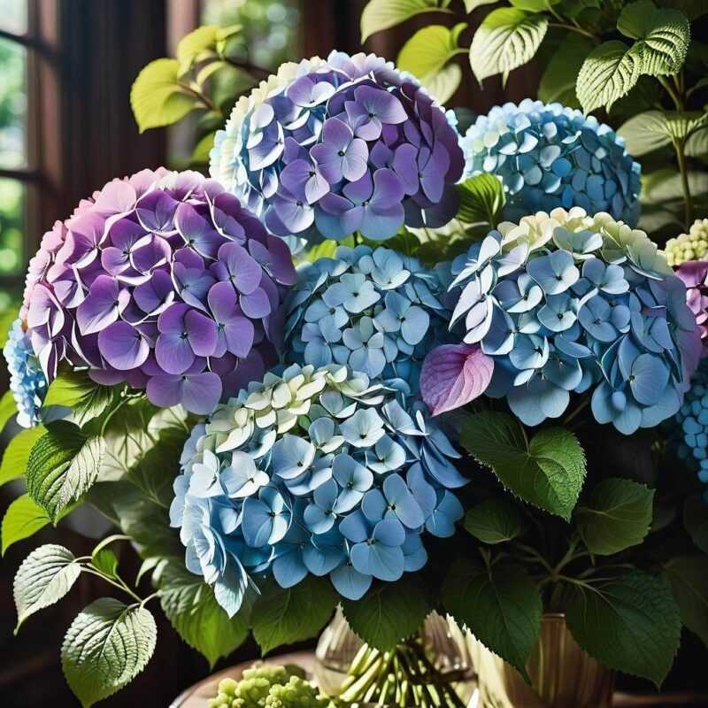 Eleganckie bukiety z hortensji na uroczystości