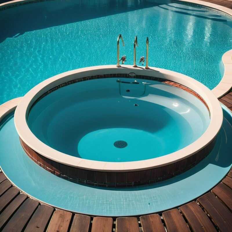 Okrągłe baseny ogrodowe