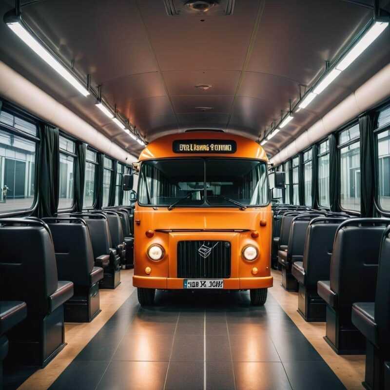 Proces produkcji autobusów