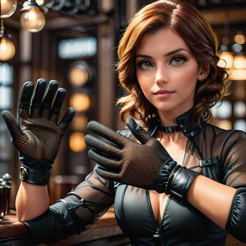 Siatkowe rękawiczki antypoślizgowe na wspinaczkę