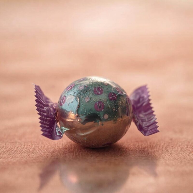 Instrukcje na temat tworzenia biżuterii z papierków cukierkowych